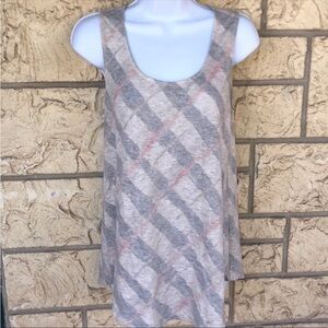 Bobeau Tunic Loose Fit Tank Top Soft Comfy Small NWT